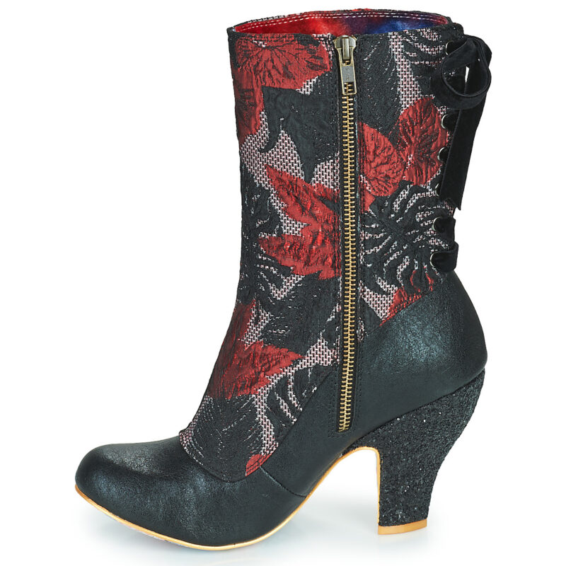 Irregular Choice Botines negros para mujer REINETTE - Talla 4