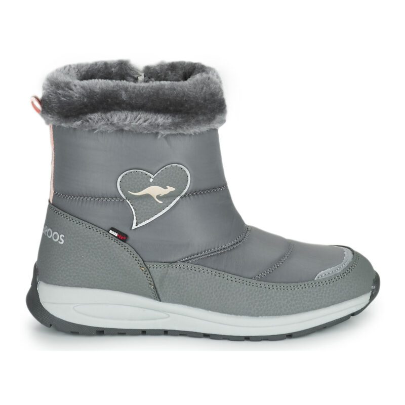 Kangaroos Botas de nieve K-ELISA RTX grises para mujer - Talla 2