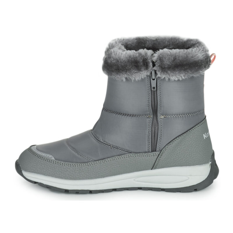 Kangaroos Botas de nieve K-ELISA RTX grises para mujer - Talla 4
