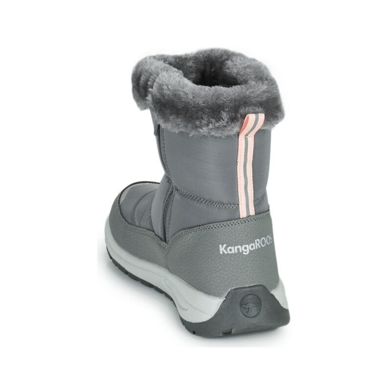 Kangaroos Botas de nieve K-ELISA RTX grises para mujer - Talla 5