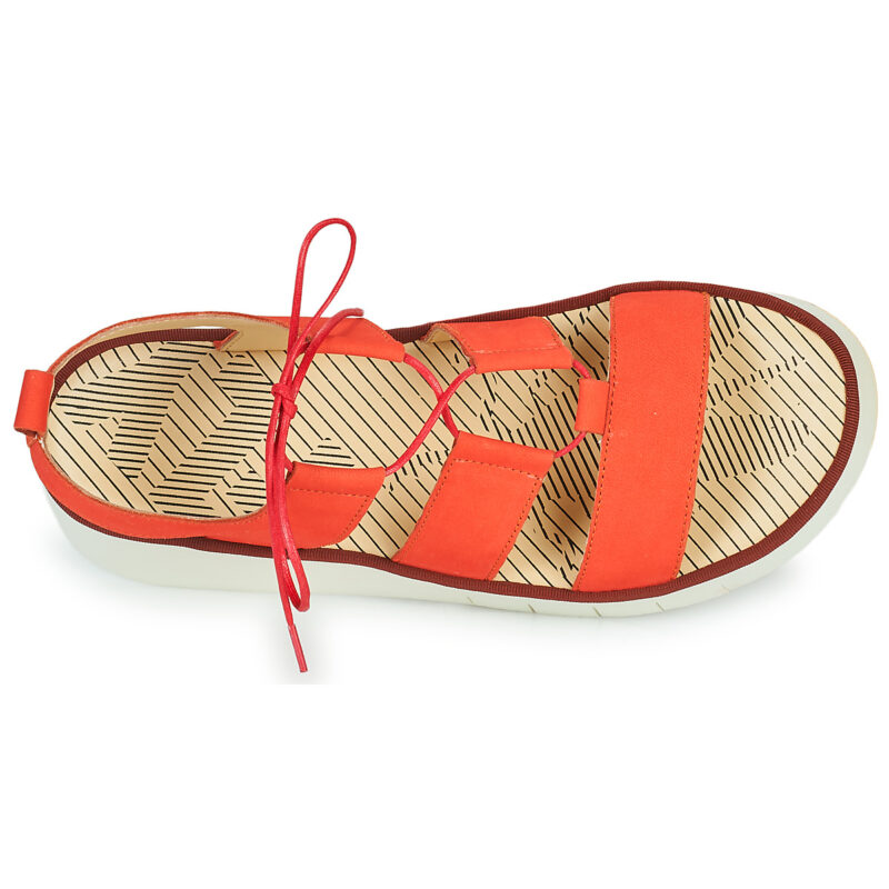 Fly London CAIO Rosso Sandali Donna - 6