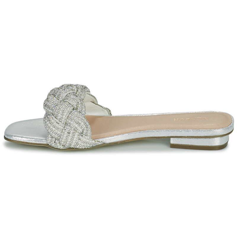 Menbur NIX Argento Ciabatta Donna - 4