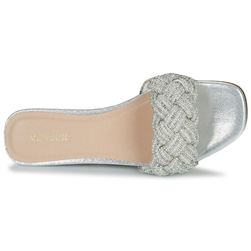 Menbur NIX Argento Ciabatta Donna - 6