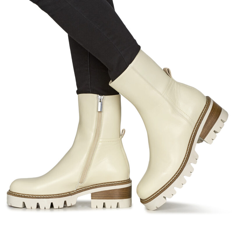 Maison Minelli SYDONIE Beige Stivaletti Donna - 8
