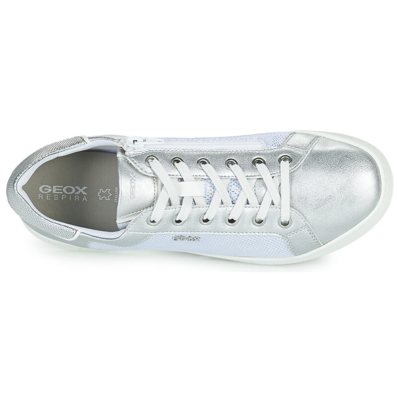 Geox  D041BB0ASAJC0626  Argento -  Sneakers basse Donna - 6