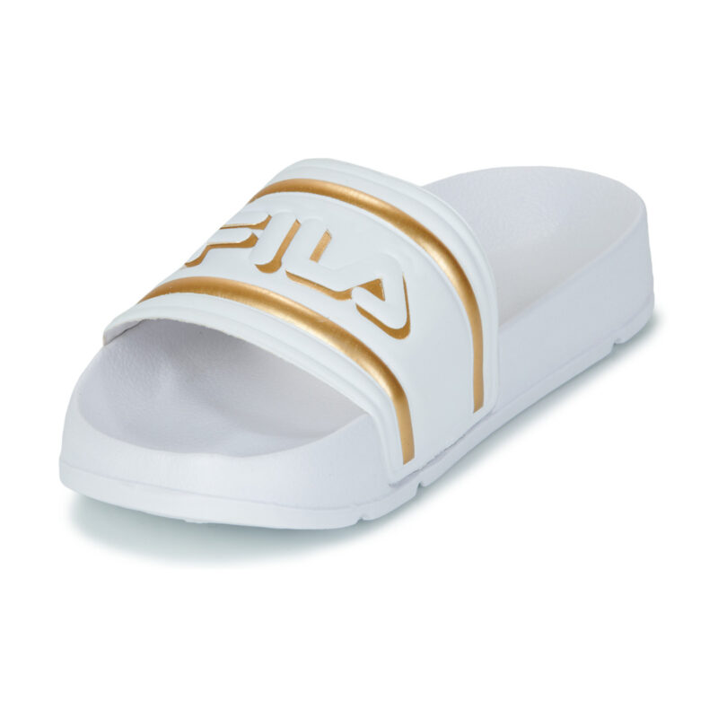 Fila MORRO BAY LOGO SLIPPER Bianco ciabatte Donna - 3