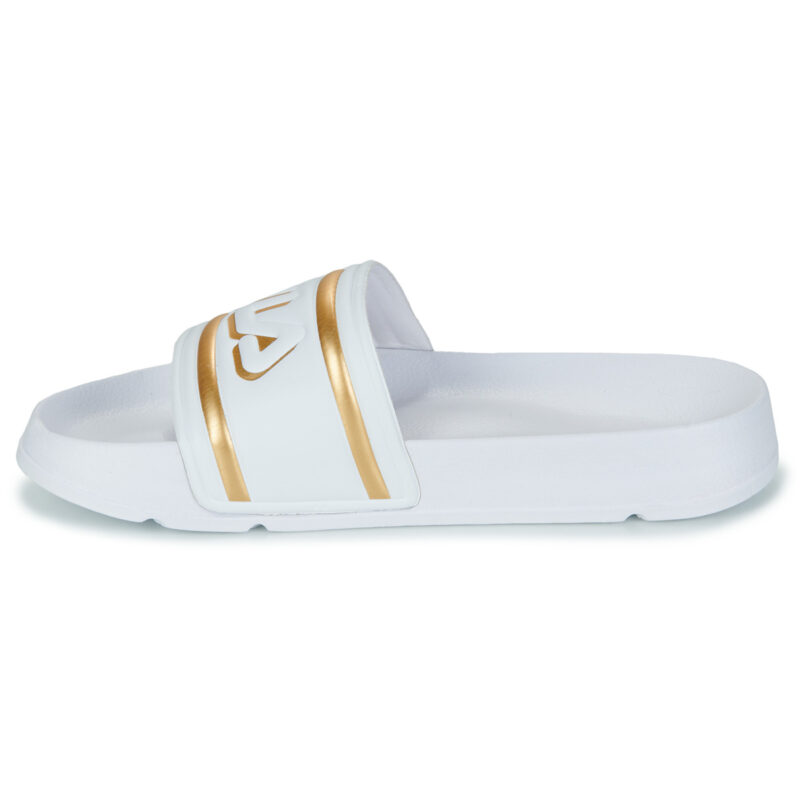Fila MORRO BAY LOGO SLIPPER Bianco ciabatte Donna - 4