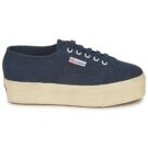 Superga  2790 LINEA UP AND  Blu -  Sneakers basse Donna - 2