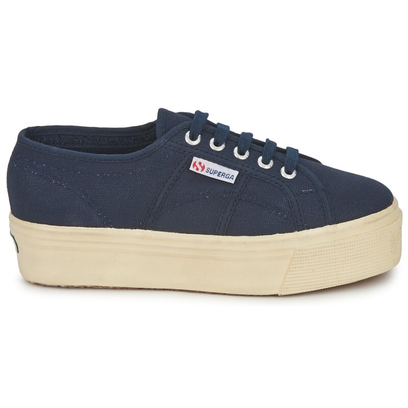 Superga  2790 LINEA UP AND  Blu -  Sneakers basse Donna - 2