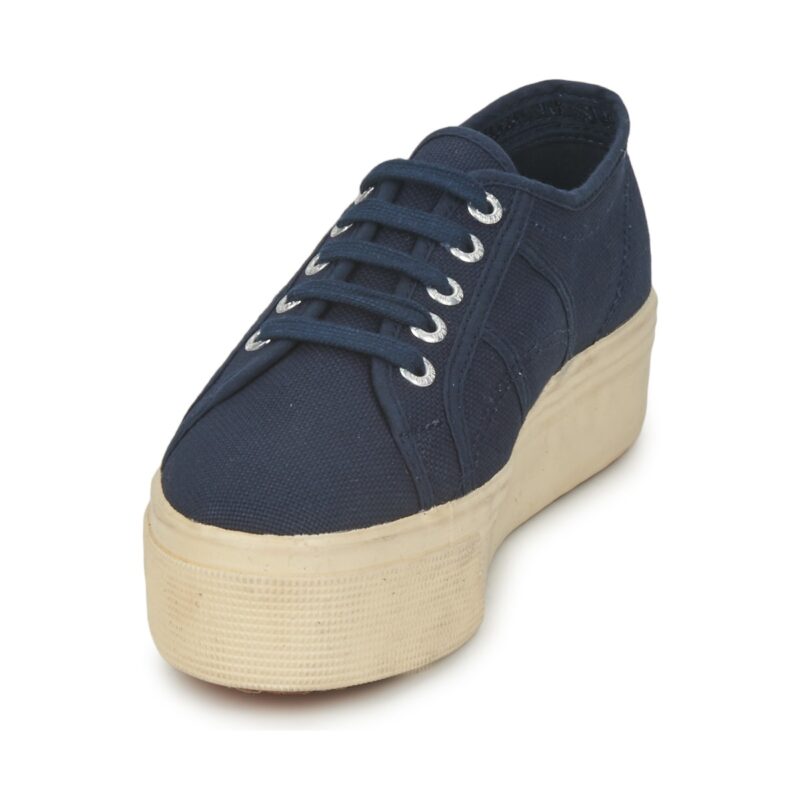 Superga  2790 LINEA UP AND  Blu -  Sneakers basse Donna - 3