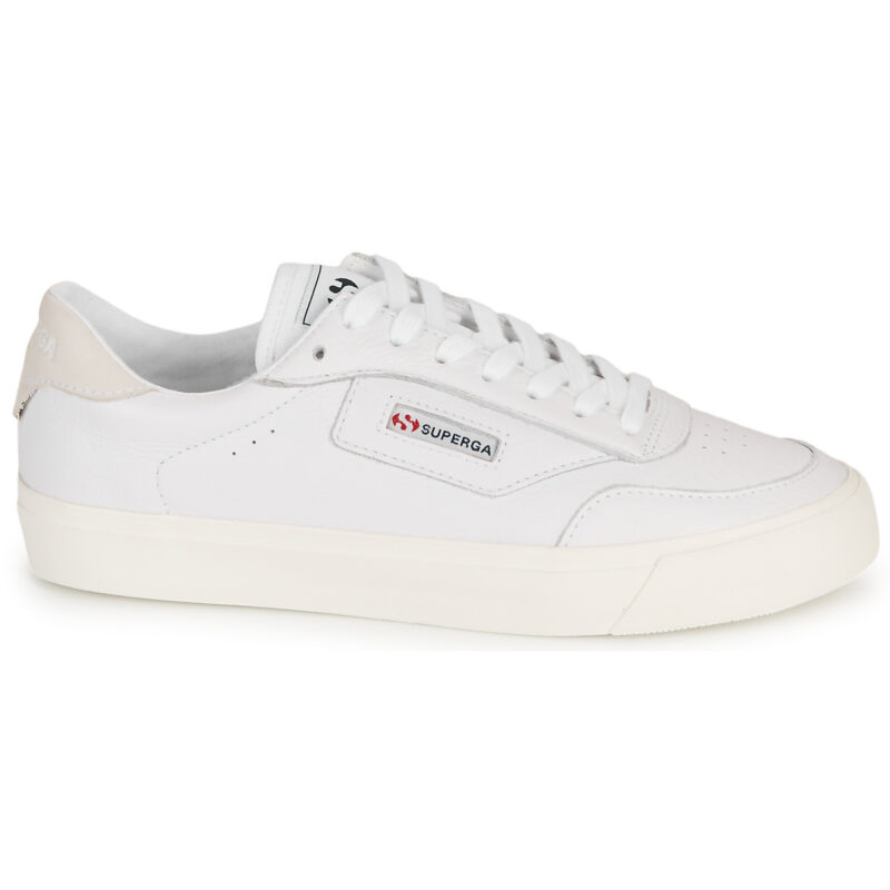 Superga  3843 NEW CLUB S UP COMFORT LEATHER  Bianco -  Sneakers basse Donna - 2
