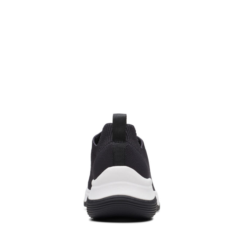 Clarks Baskets basses noires CIRCUIT TIE pour femmes - 4