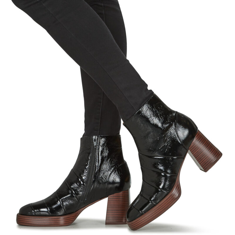 Mam'Zelle  LANDOS  Nero -  Stivaletti Donna - 8