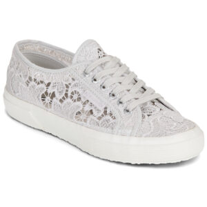 Superga  2750 MACRAME  Argento -  Sneakers basse Donna