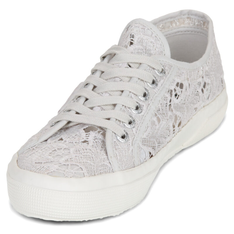 Superga  2750 MACRAME  Argento -  Sneakers basse Donna - 3