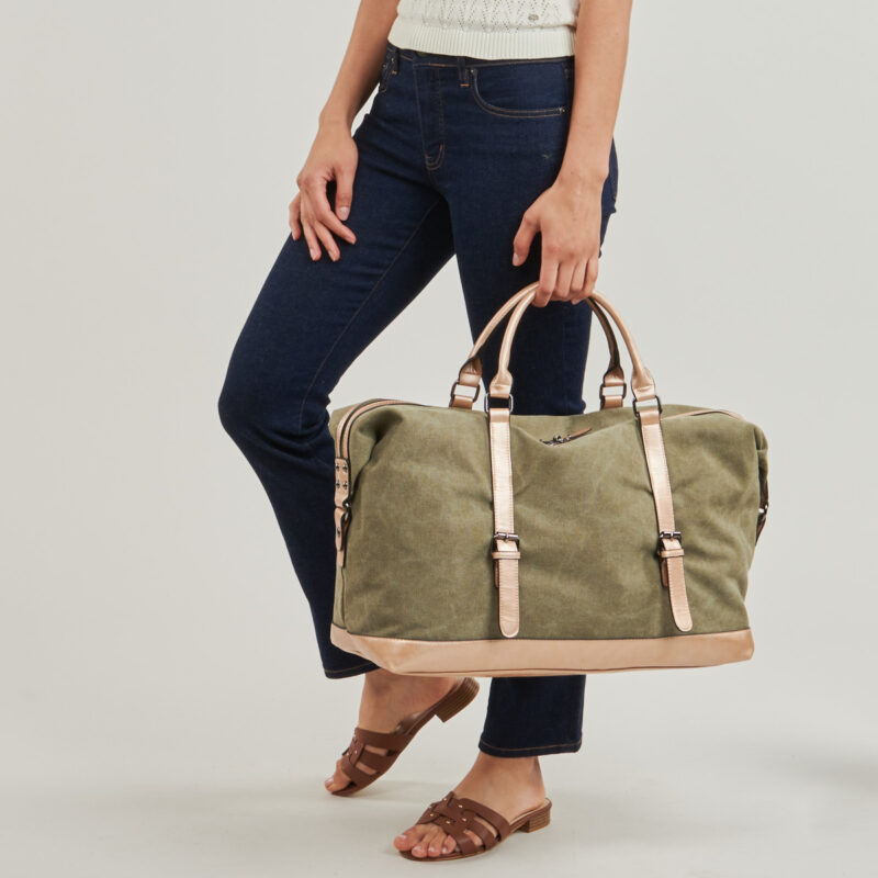 Casual Attitude LEA Kaki Borsa da viaggio Donna - 6