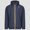K-Way LE VRAI 4.0 CLAUDE Bleu coupe-vent Femme