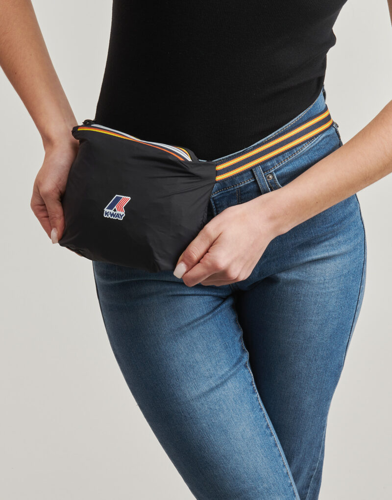 coupe-vent K-Way LE VRAI 4.0 CLAUDE Noir giacca a vento Donna - 7