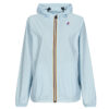 giacca a vento K-Way LE VRAI 4.0 CLAUDE 100% NYLON RECYCLED Blu giacca a vento Donna