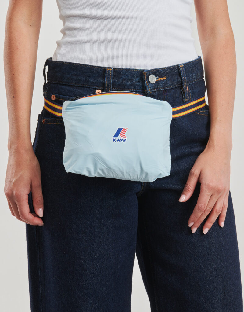Veste K-Way LE VRAI 4.0 CLAUDE 100% NYLON RECYCLED Bleu Veste Femme - 6