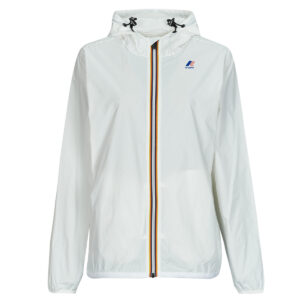 giacca a vento  K-Way  LE VRAI 4.0 CLAUDE 100% NYLON RECYCLED  Bianco -   giacca a vento Donna