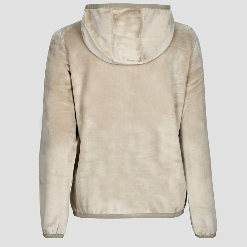 Felpa K-Way LILY VELOUR POLAR DOUBLE REVERSIBLE Beige Felpe Donna - 6