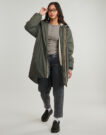 Giubbotto K-Way LE VRAI 4.0 EIFFEL EAST ORSETTO Kaki Giubbotti Donna - 4
