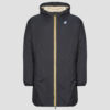 Parka  K-Way  LE VRAI 4.0 EIFFEL EAST ORSETTO  Nero -   Parka Donna