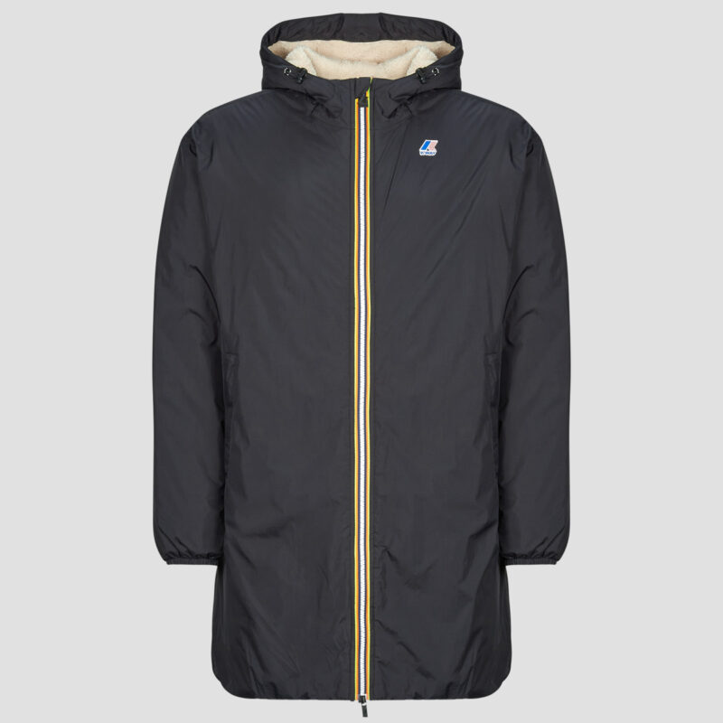 Parka  K-Way  LE VRAI 4.0 EIFFEL EAST ORSETTO  Nero -   Parka Donna - 1