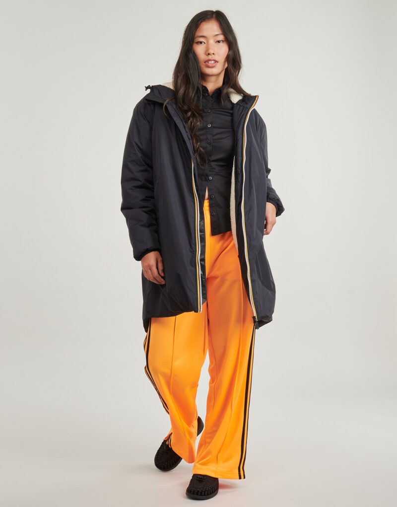 Parka  K-Way  LE VRAI 4.0 EIFFEL EAST ORSETTO  Nero -   Parka Donna - 4