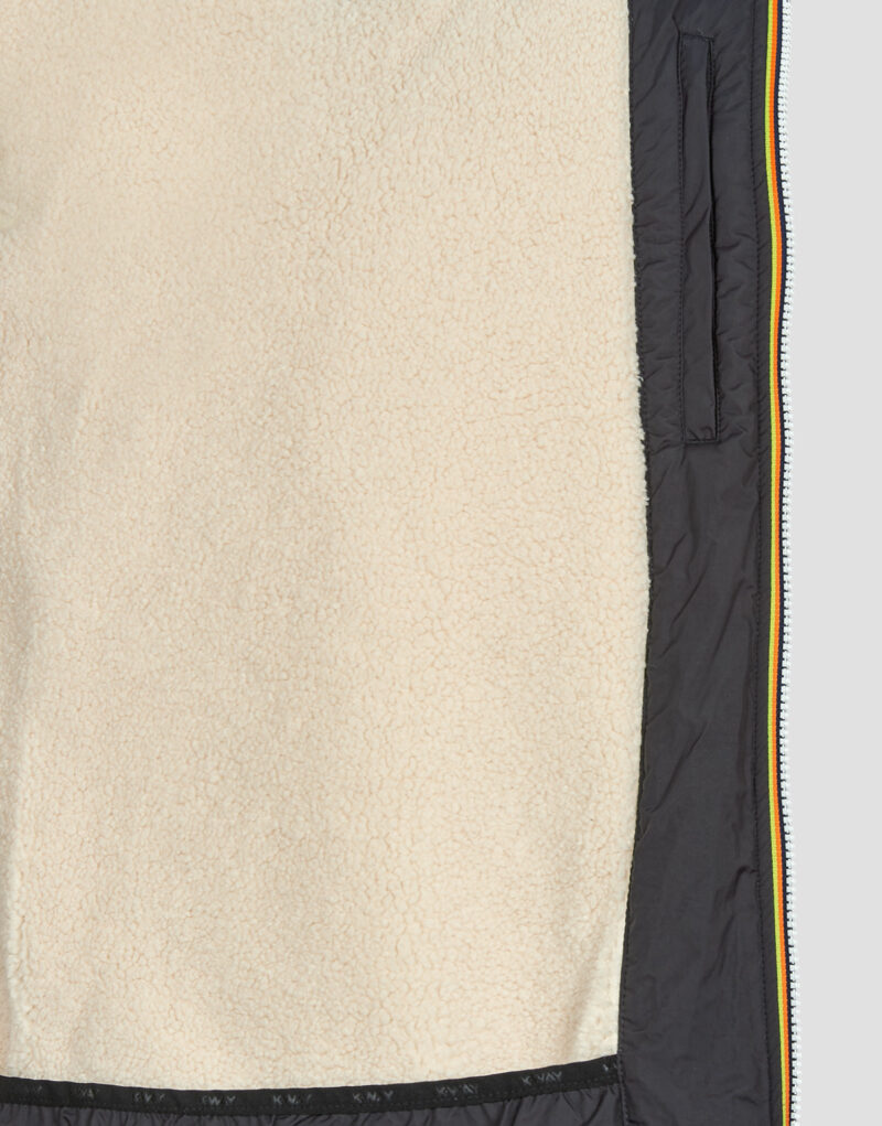 Parka  K-Way  LE VRAI 4.0 EIFFEL EAST ORSETTO  Nero -   Parka Donna - 7