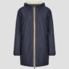 Parka  K-Way  LE VRAI 4.0 EIFFEL EAST ORSETTO  Blu -   Parka Donna