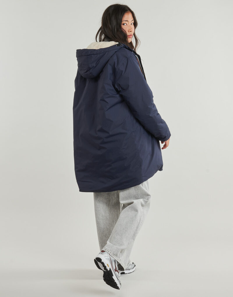 Parka  K-Way  LE VRAI 4.0 EIFFEL EAST ORSETTO  Blu -   Parka Donna - 5
