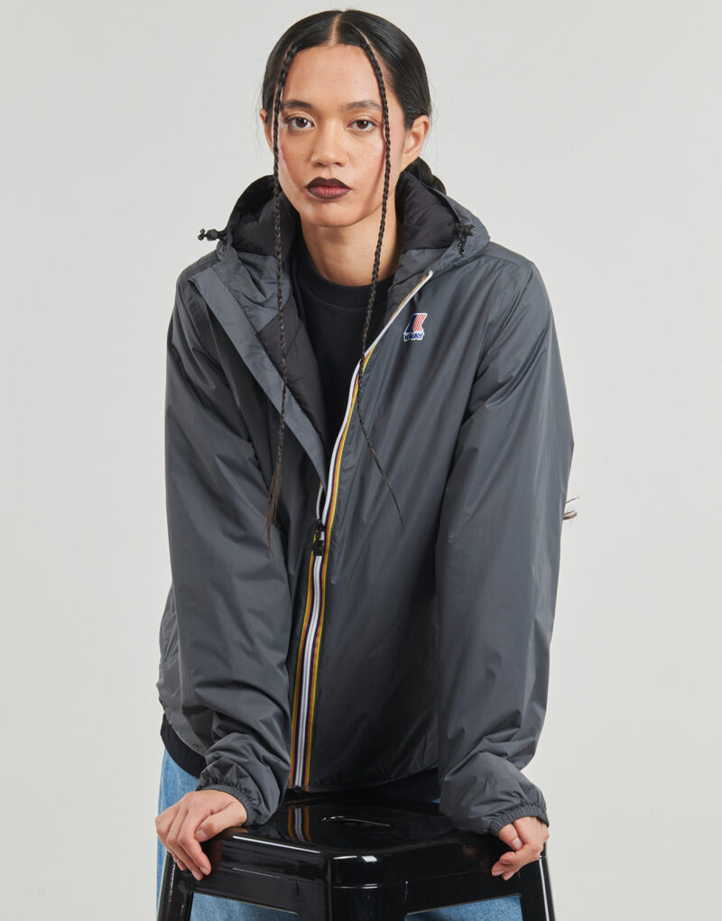 Giubbotto K-Way LE VRAI 4.0 CLAUDE WARM Grigio Giubbotti Donna - 5