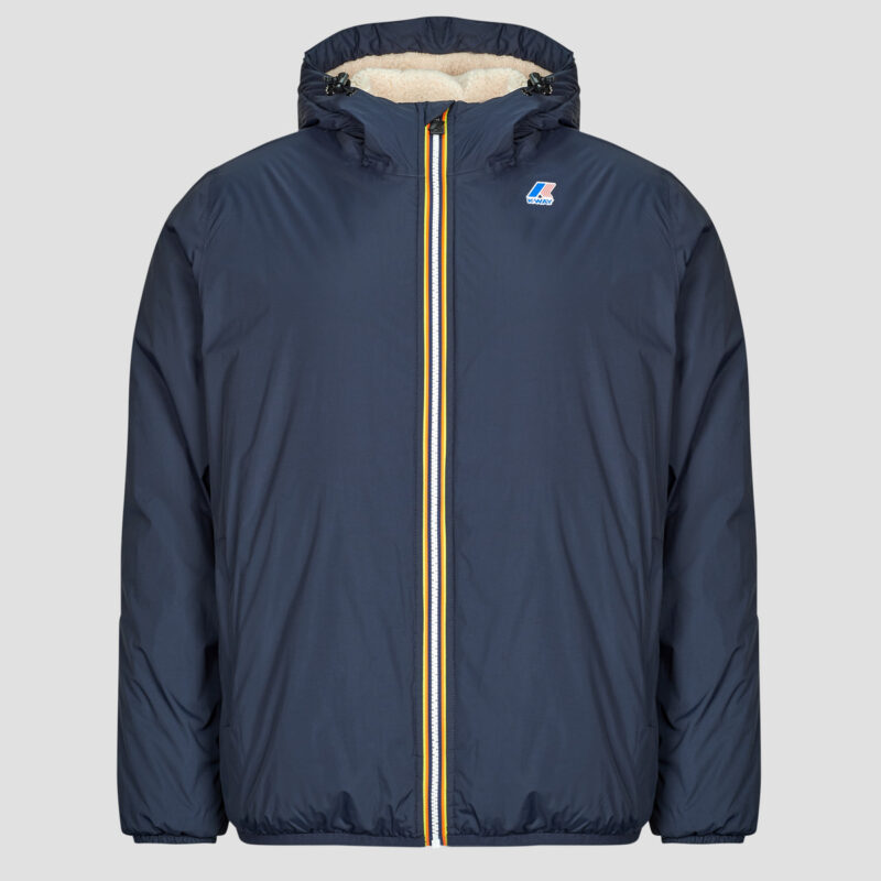 Giubbotto  K-Way  LE VRAI 4.0 CLAUDE ORSETTO  Blu -  Giubbotti Donna - 1