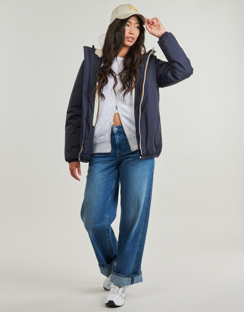Giubbotto  K-Way  LE VRAI 4.0 CLAUDE ORSETTO  Blu -  Giubbotti Donna - 4