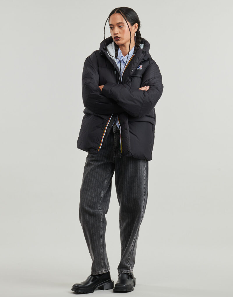 Piumino K-Way LE VRAI 4.0 AURELE HEAVY WARM Nero Piumini Donna - 2