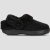 Crocs Cls Unfurgettable Sueded Clog Nero Pantofole Donna