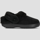 Crocs Cls Unfurgettable Sueded Clog Nero Pantofole Donna - 1