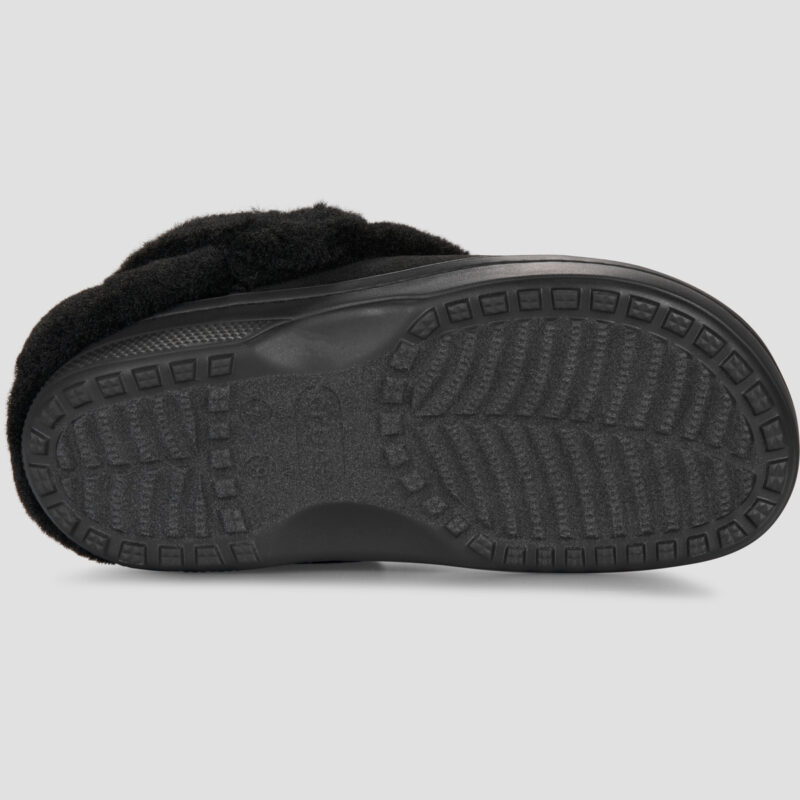 Crocs Cls Unfurgettable Sueded Clog Nero Pantofole Donna - 6