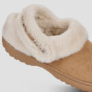 Crocs Cls Unfurgettable Sueded Clog Marrone Pantofole Donna - 4
