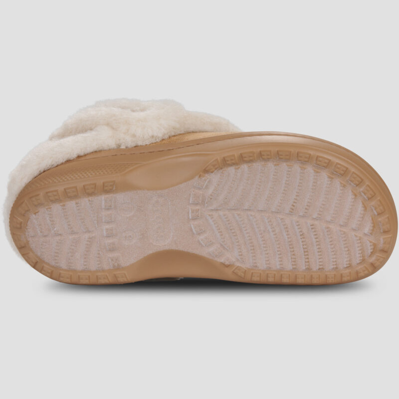 Crocs Cls Unfurgettable Sueded Clog Marrone Pantofole Donna - 6