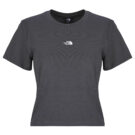 T-shirt The North Face ESSENTIAL REGULAR SHORT SLEEVE CUTIE Grigio T-shirt maniche corte Donna - 1