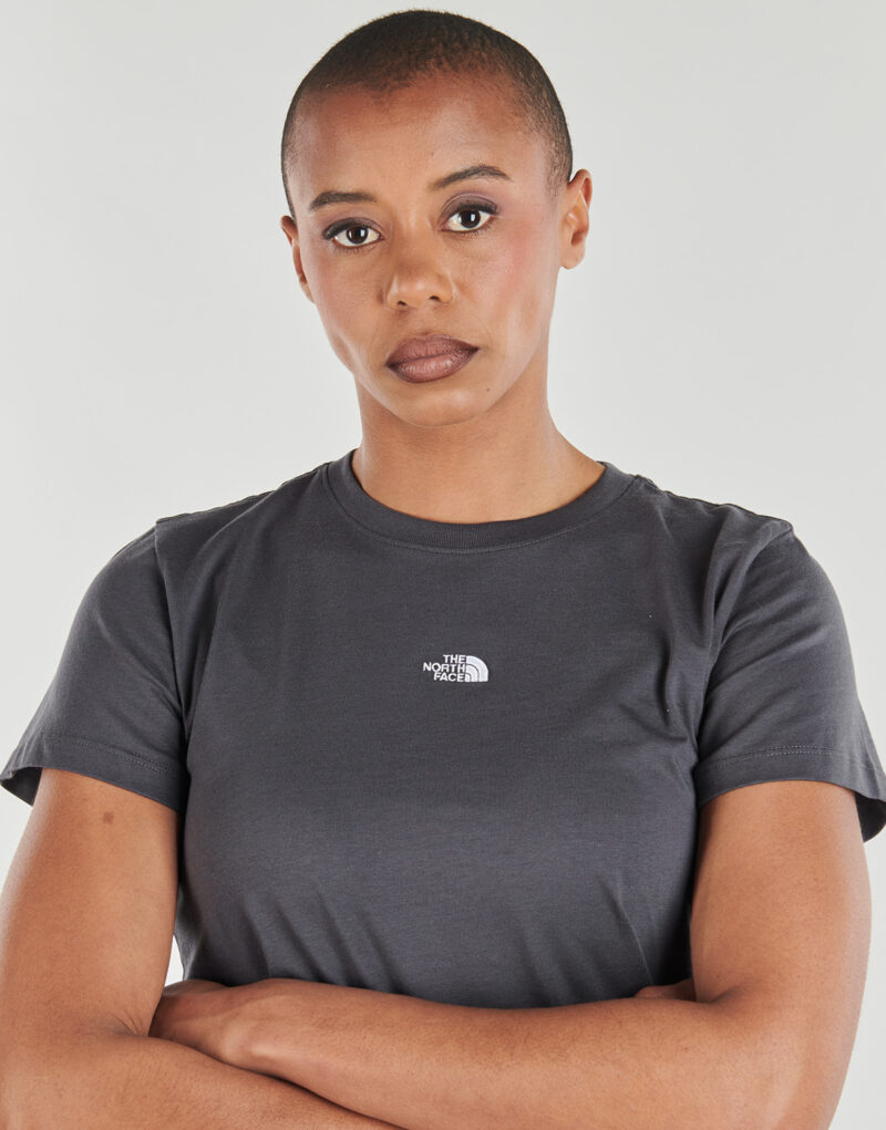 T-shirt The North Face ESSENTIAL REGULAR SHORT SLEEVE CUTIE Grigio T-shirt maniche corte Donna - 5