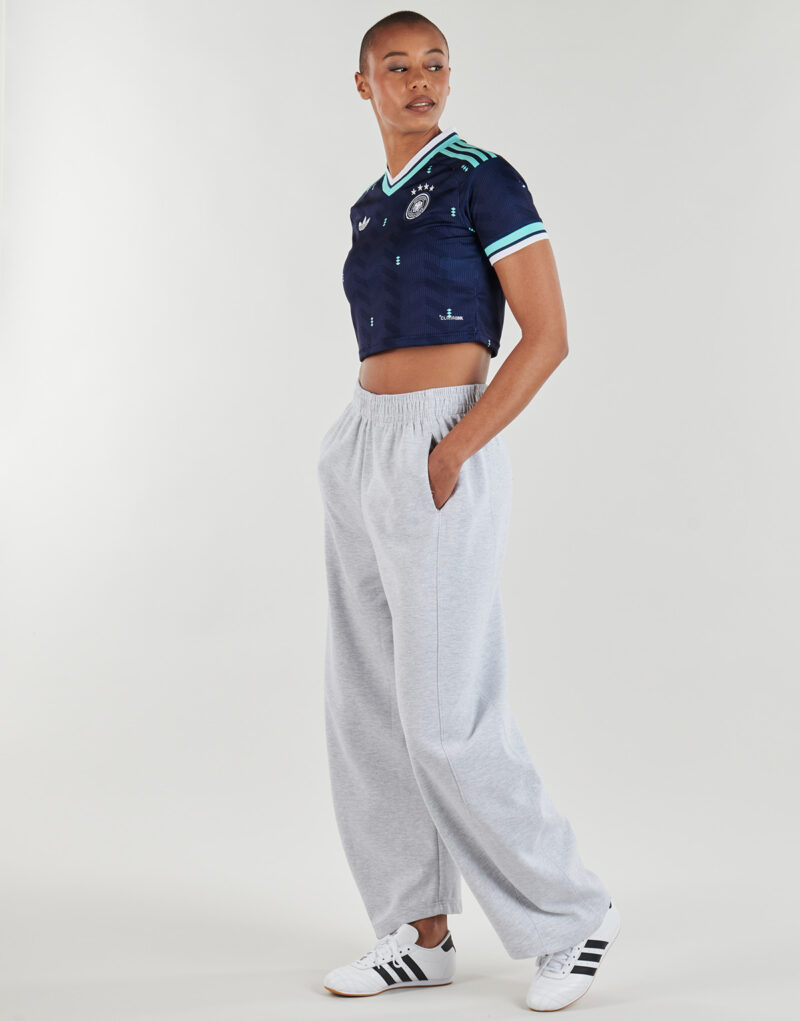 Maillot de football adidas ext&eacute;rieur court Allemagne bleu, manches courtes, taille 3