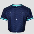Maillot de football adidas ext&eacute;rieur court Allemagne bleu, manches courtes, taille 6