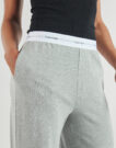 Pigiami / camicie da notte Calvin Klein Jeans LOGO JERSEY PANT Grigio Pigiami / camicie da notte Donna - 5
