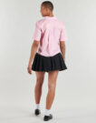 Camisas Tommy Hilfiger ESS POPLIN SS para mujer, color rosa - 4