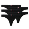 Thong Tommy Hilfiger PACK THONG X5 Black Thong Female