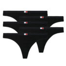 Perizoma Tommy Hilfiger PACK THONG X5 Nero Perizoma Donna - 1